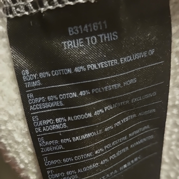 Volcom Blue and Gray Hoodie with Drawstring and Two-Tone Design Size Large - Picture 5 of 6